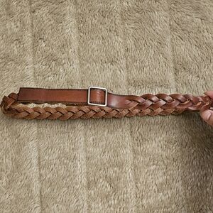 NEW Proenza Schouler Woven Braided All Leather Belt